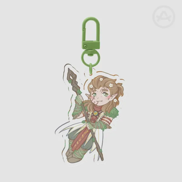 Halsin | Bardur's Gate 3 Keychain
