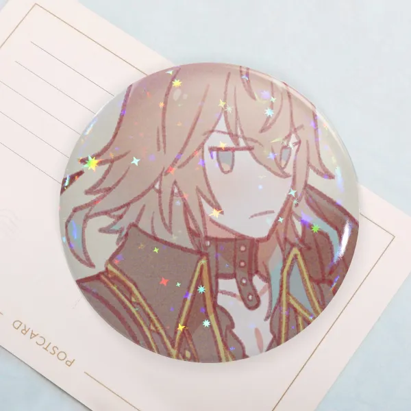 Carnelian Kyo Button