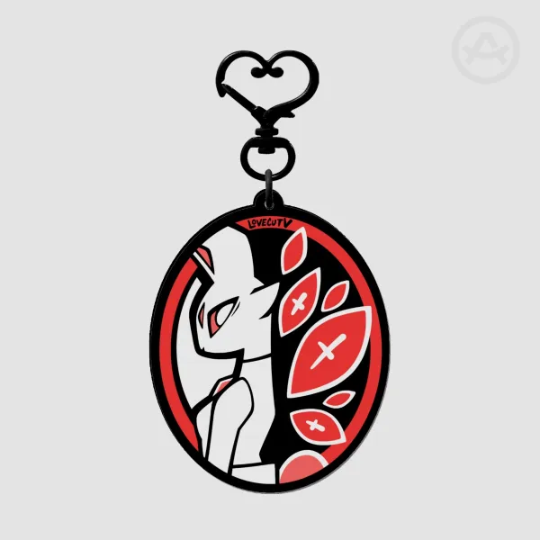 Depiction of Morality Keychain