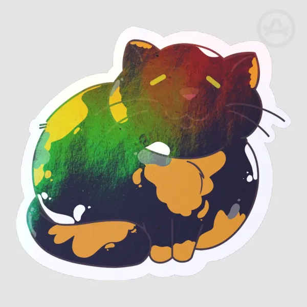 Tortie Cat Sticker