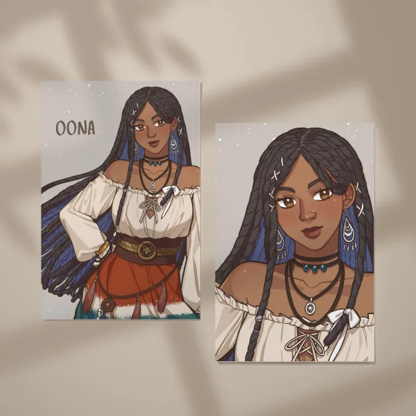 Oona VoxFactory Postcard