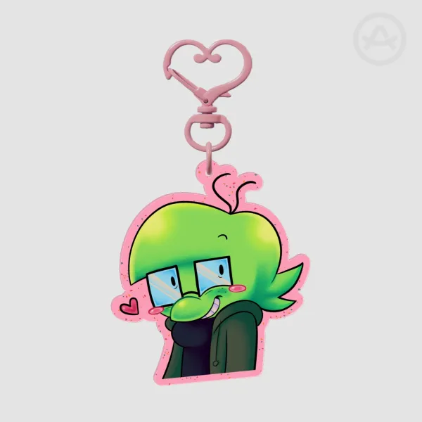 SPARKLY roach jr keychain