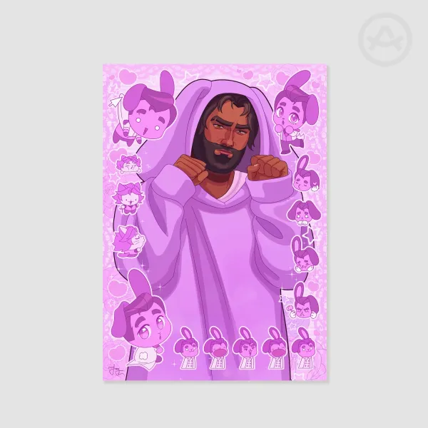 Bunny J Poster (MEDIUM, A4)