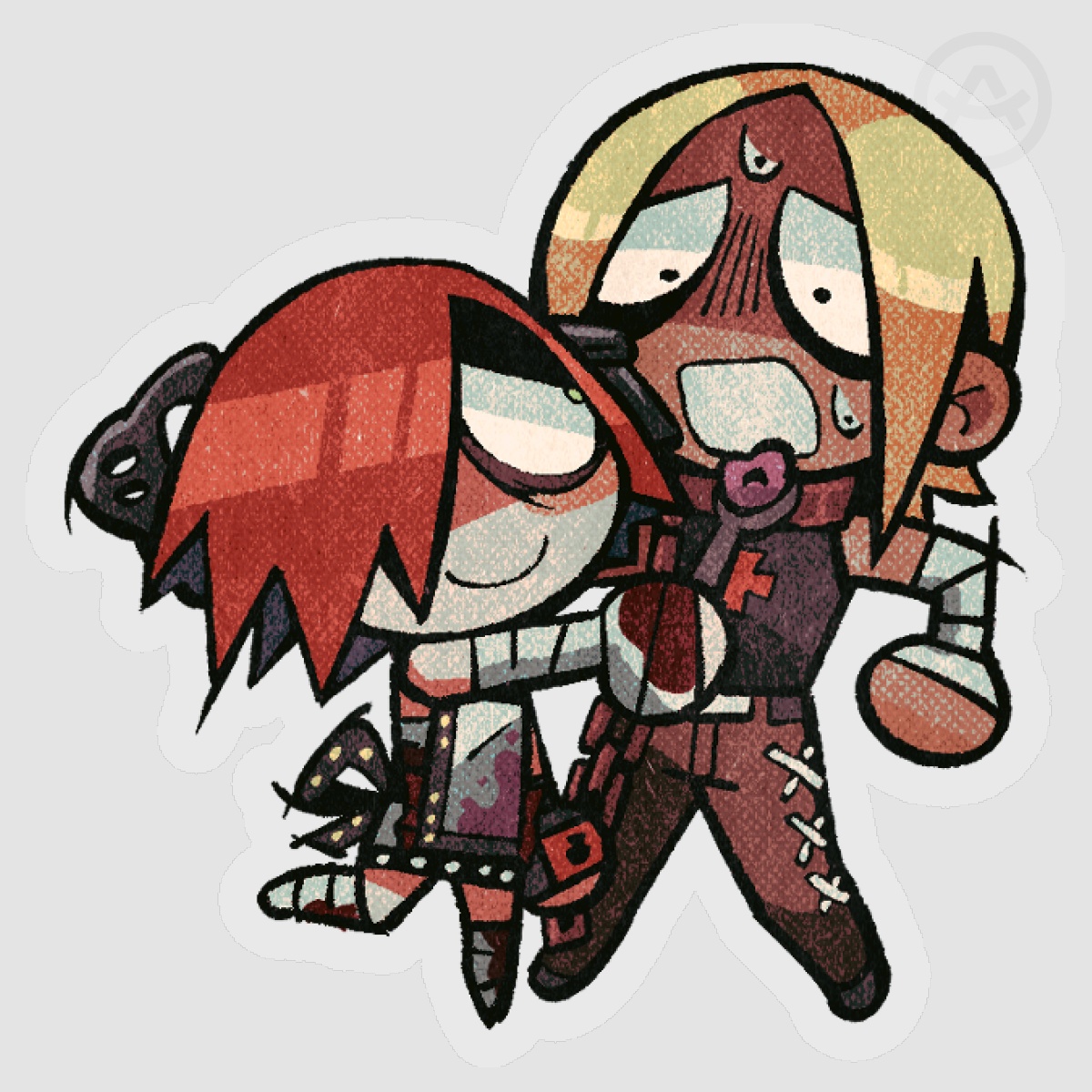 [GG Clear PET Vinyl Sticker] Good End?