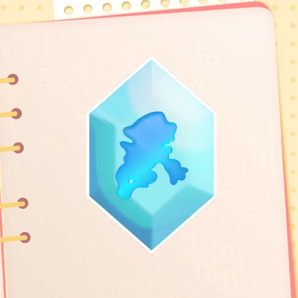 Frozen Berdly Holographic Sticker