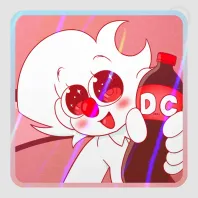 DRINK MY COLA! - Doodle Diz Sticker