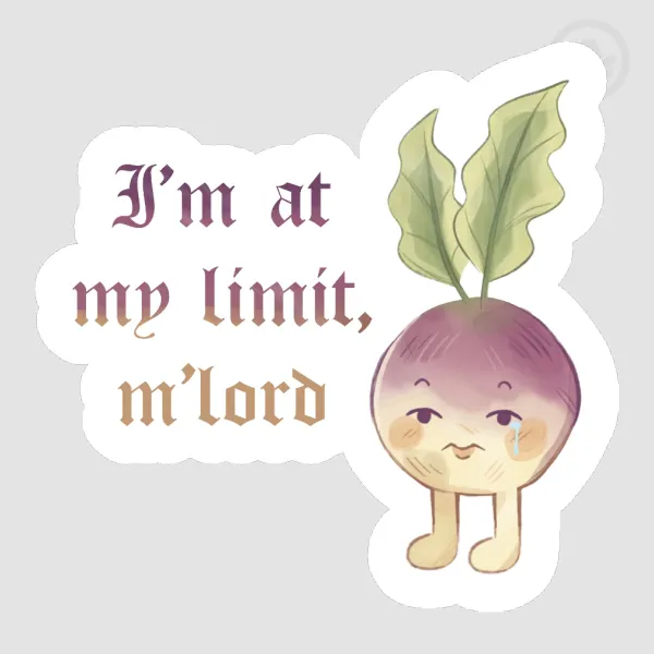 Medieval stickers | Radish