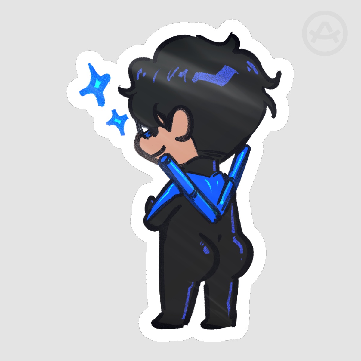 Nightwing || Diecut Sticker || DC