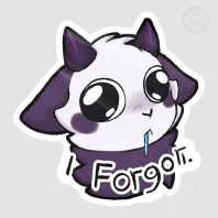 I Forgor - Sheeple Sticker