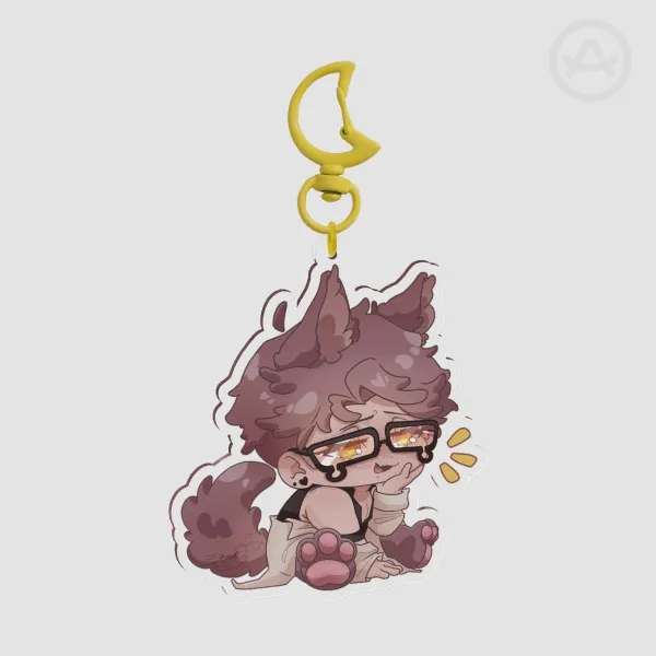 Valko Acrylic Keychain