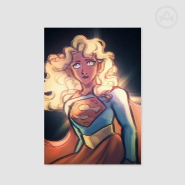 SuperGirl || A5 Print || DC