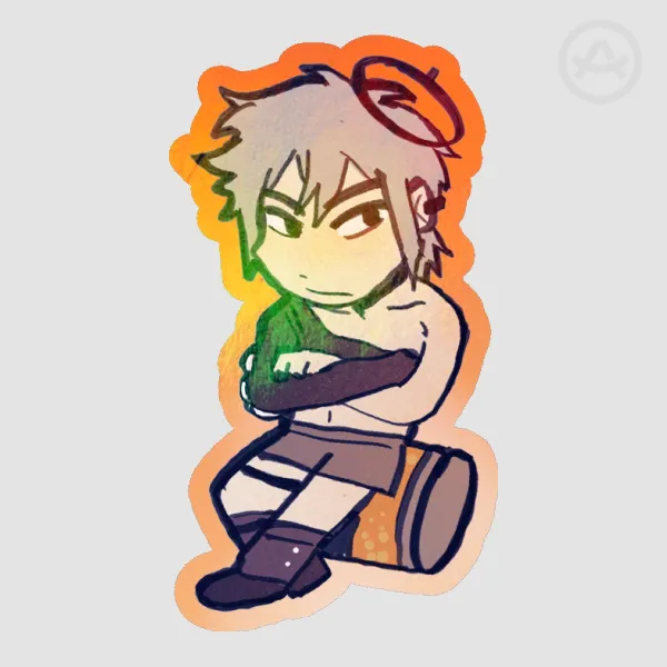 Qian Jun Die Cut Sticker