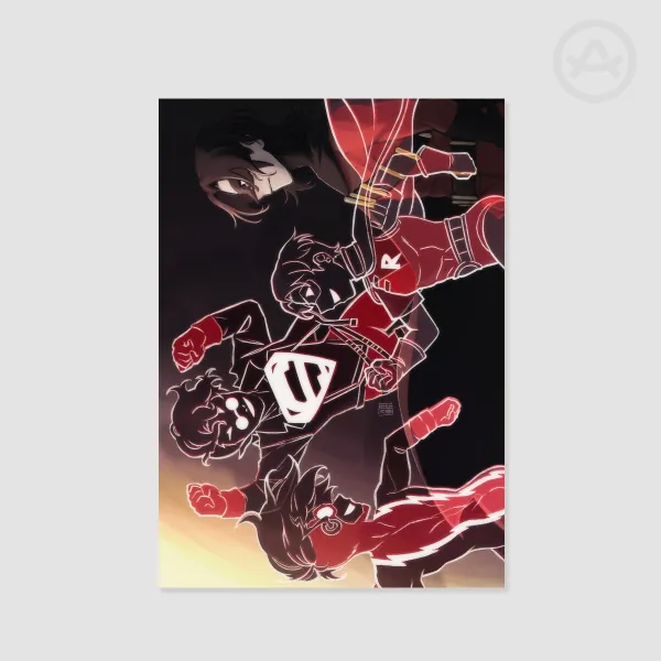 Young Just Us || A5 Print || DC