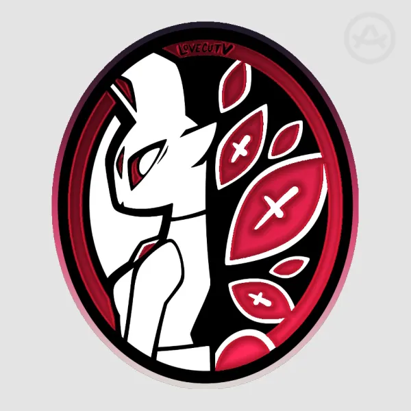 Depiction of Morality Hot Foil Sticker
