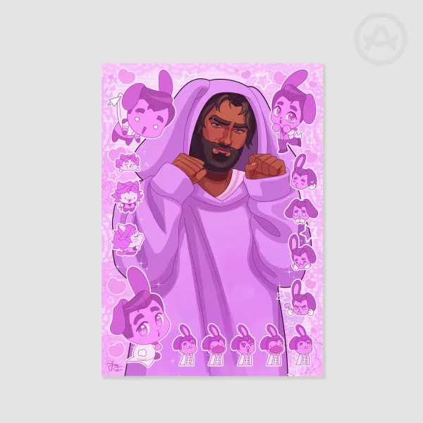 Bunny J Poster (SMALL, A5)