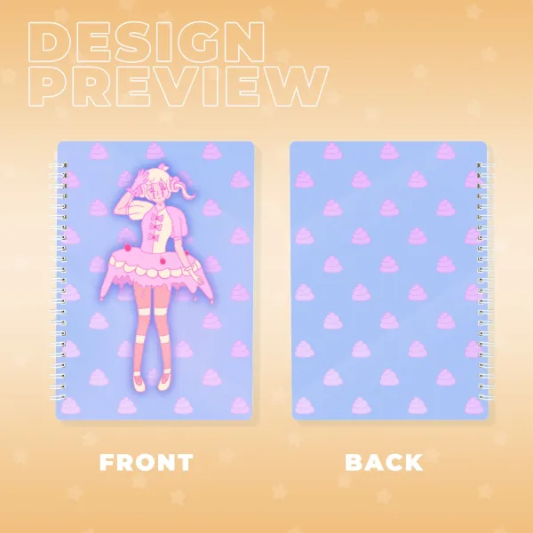 Sophie T Serve Spiral Notebook
