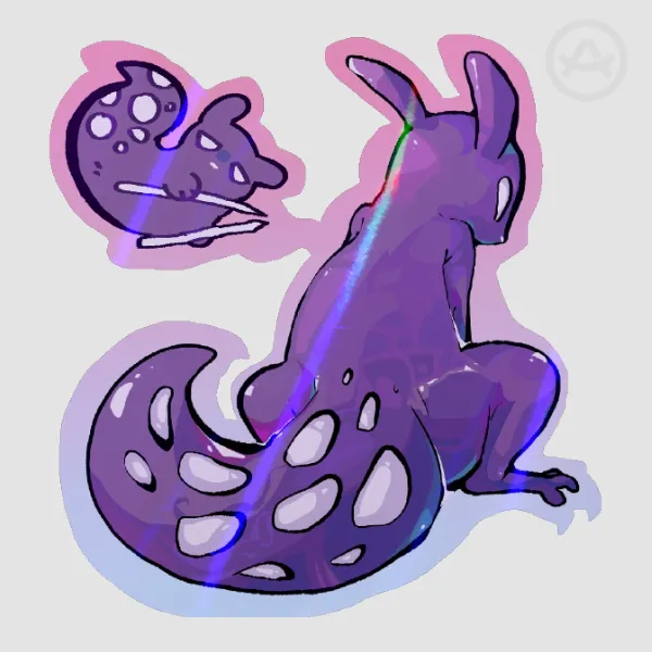 Spearmaster Sticker (Rain World: Downpour)