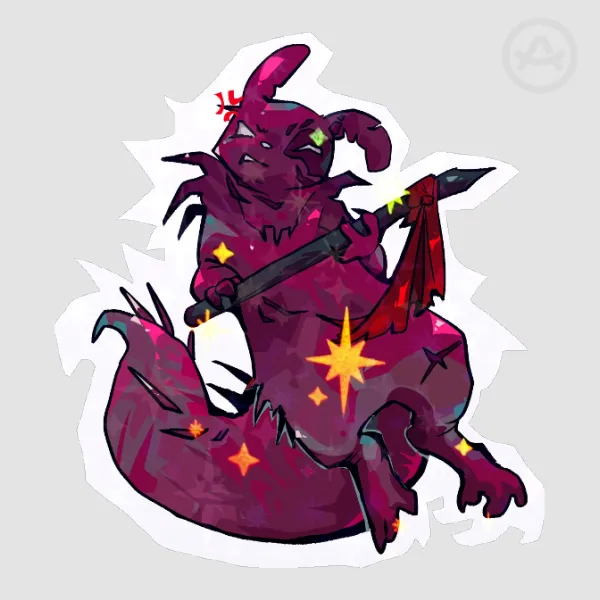 Artificer Sticker (Rain world: Downpour)