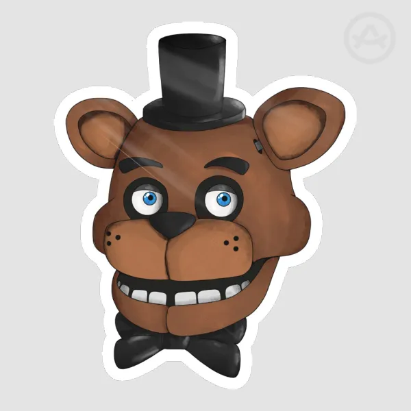 Freddy FNAF sticker