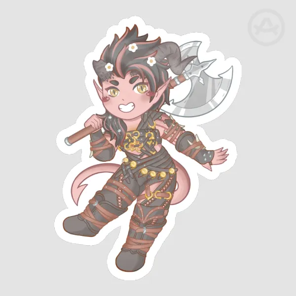 Karlach | Baldur's Gate 3 Sticker