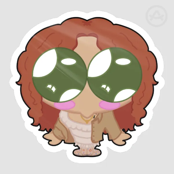 Mae Maezes Little Guy Sticker | Not Quite Human