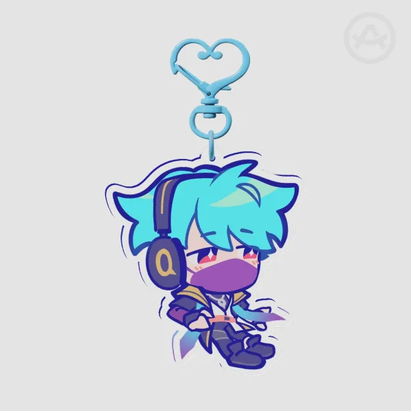 HEARTSTEEL paranoia Aphelios keychain