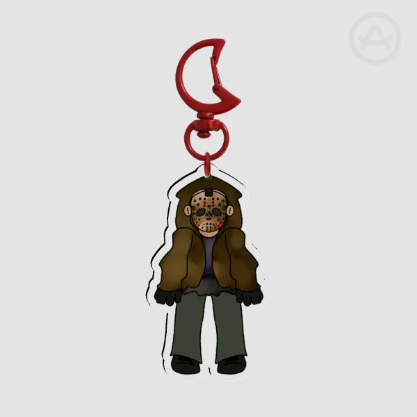 Hanging Jason Voorhees Acrylic Keychain