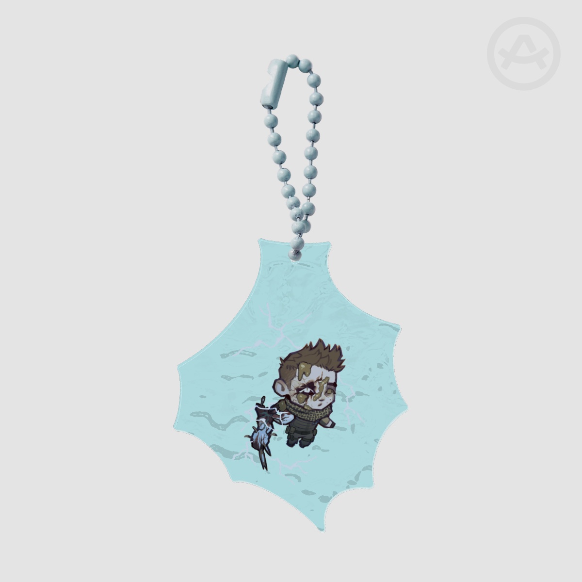 Piers Nivans hand puddle Acrylic Charm Ripple effect Resident Evil