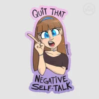 Brandi Self-Talk Sticker