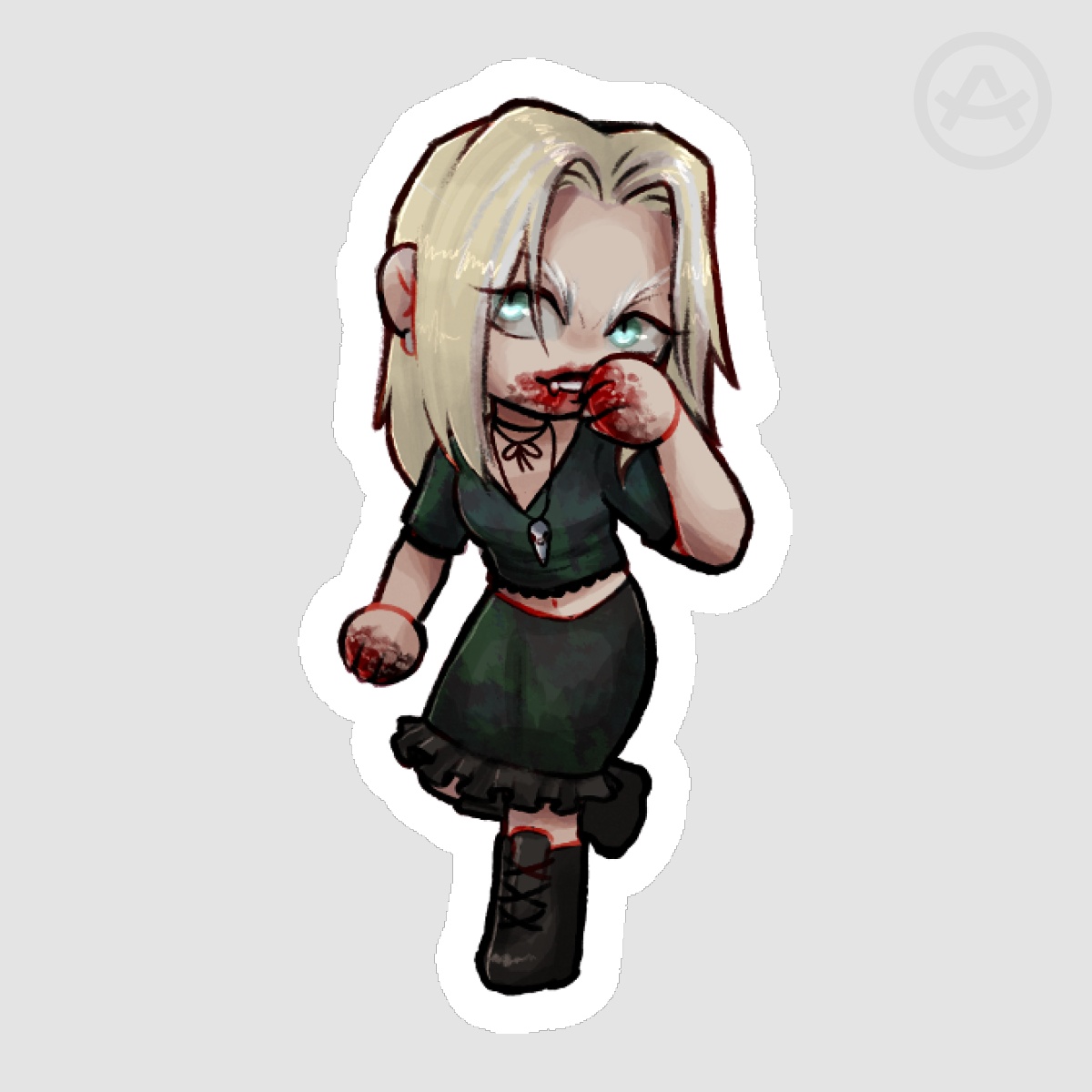 Werewolf Ginger Fitzgerald - Ginger Snaps Sticker