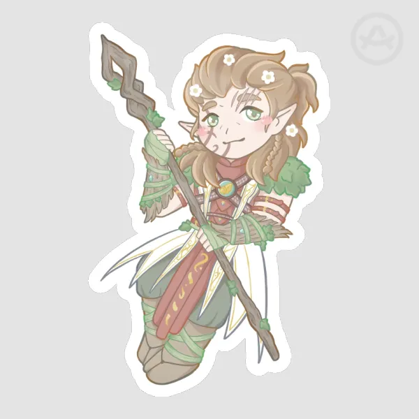 Halsin | Bardur's Gate 3 Sticker
