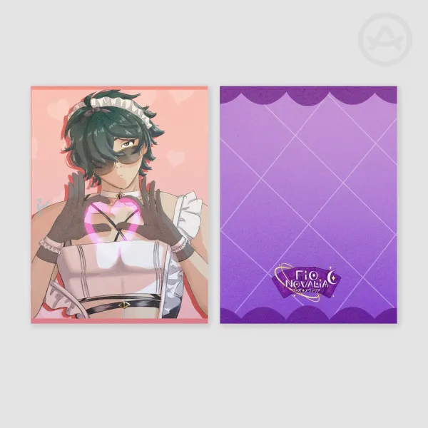 maid lighter photocard, zenless zone zero