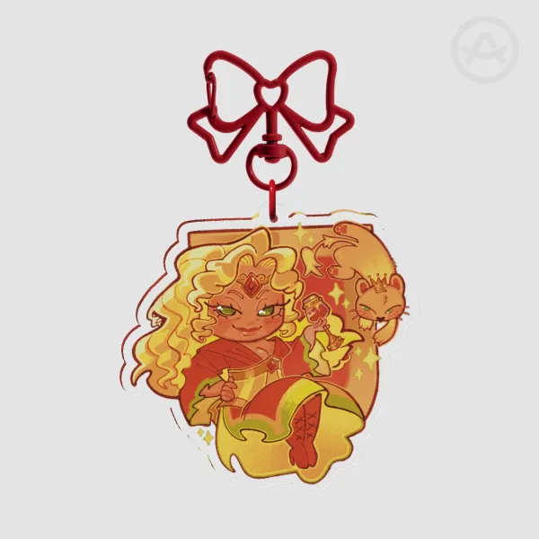 Chibi Cersei Lannister Keychain