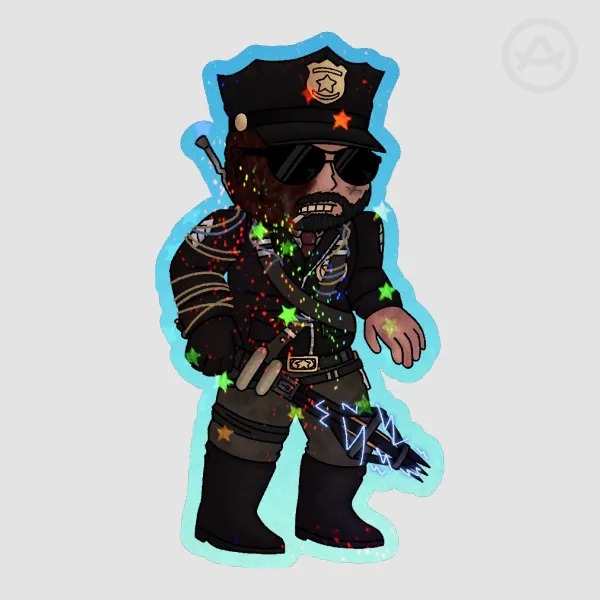 Leland Coyle Holographic Star Sticker