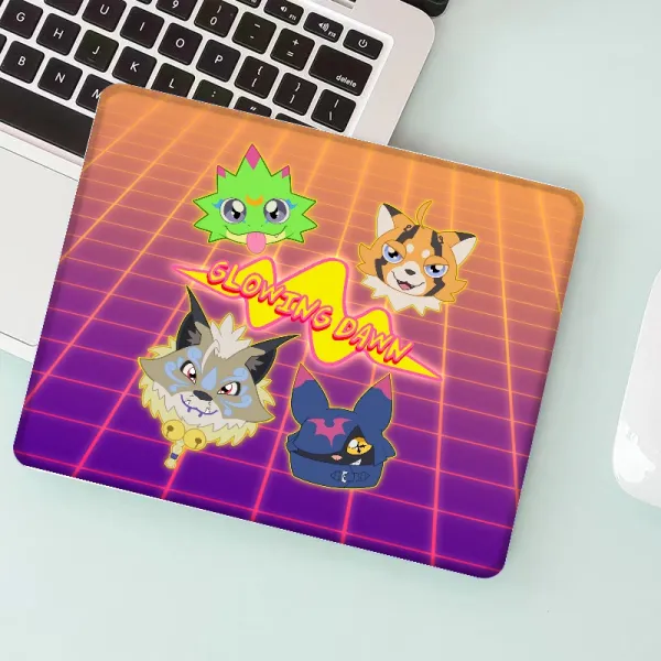 Glowing Dawn Partners Mouse Pad
