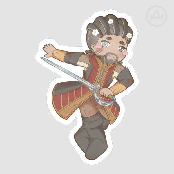 Wyll | Baldur's Gate 3 Sticker
