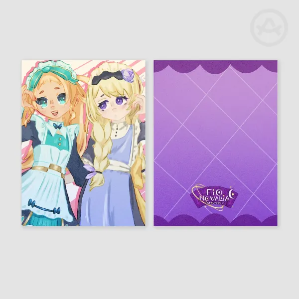 maid pia & maid lathna photocard, dragalia lost