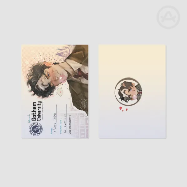 Jason Todd university ID Photocard