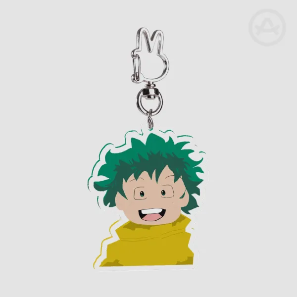 Courageous Valiant Deku Keychains