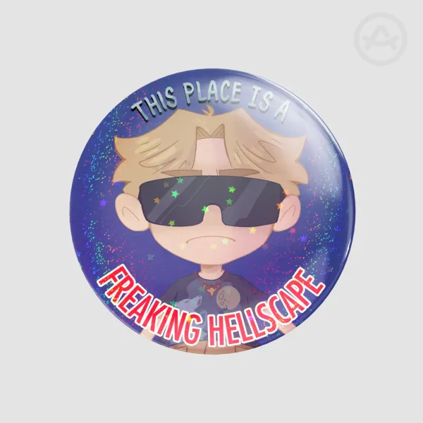 Smosh Chosen Glitter Badge