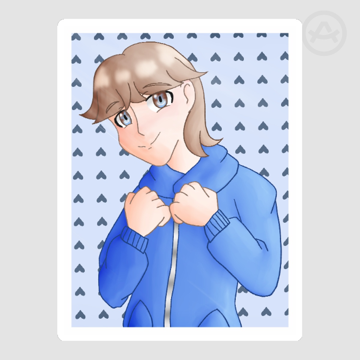 Adrian (Civilian Form) Die Cut Sticker