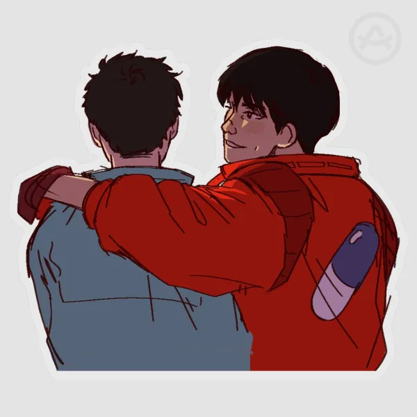 Akira "Pals" Die Cut Sticker