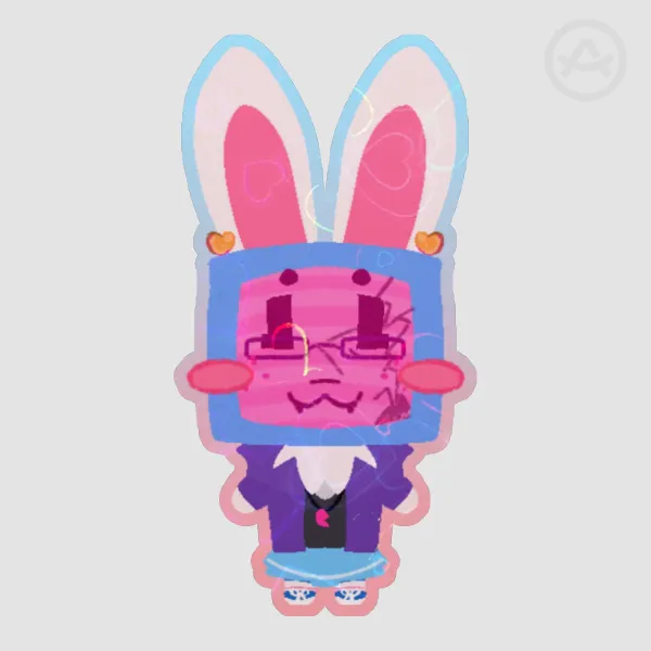 Melanieling Regretevator Colored Sticker