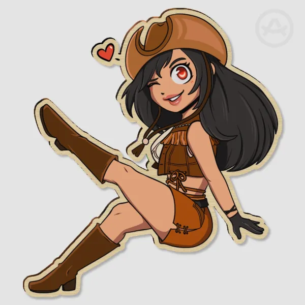 Tifa Wooden Pin