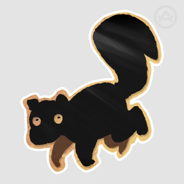 Inscryption Squirrel Sticker