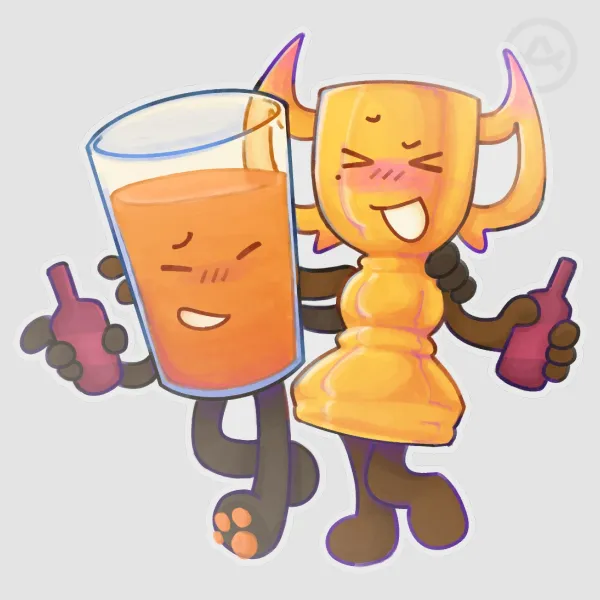 Trophoj Sticker