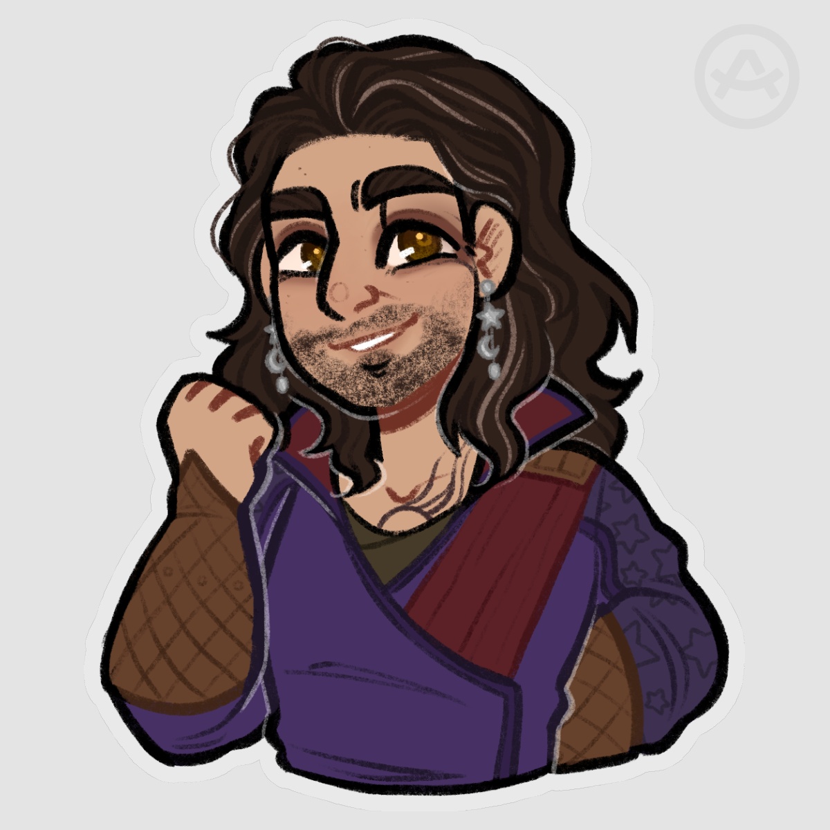Gale of Waterdeep Die Cut Sticker