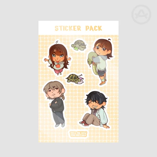 Tell Me How You Met Dad [Sticker Sheet]