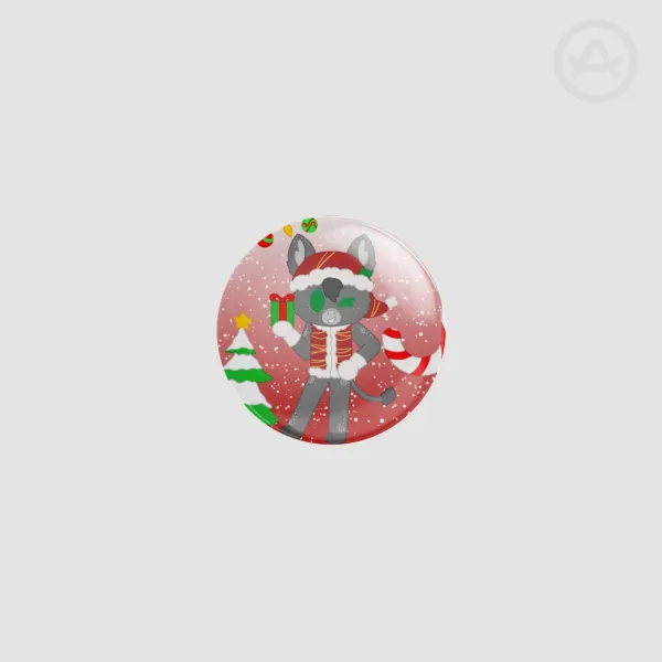 David - Small Button Pin