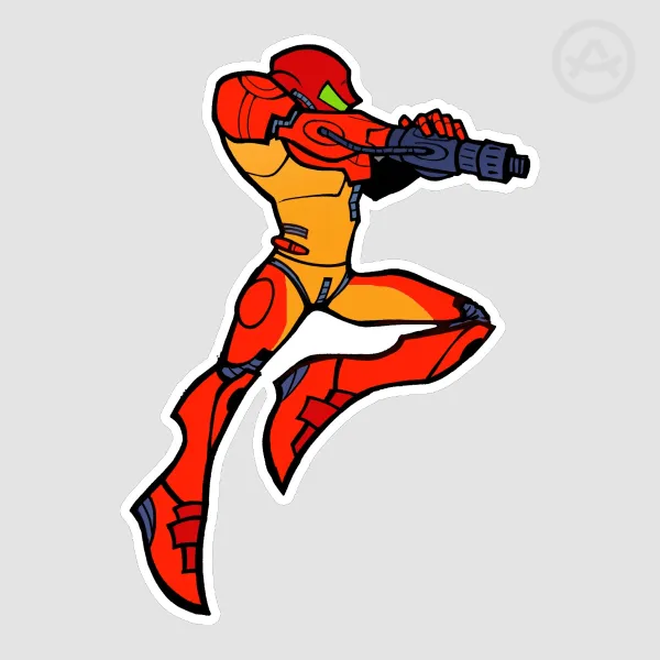 Samus Sticker